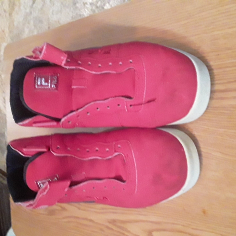 Red Fila Shoes